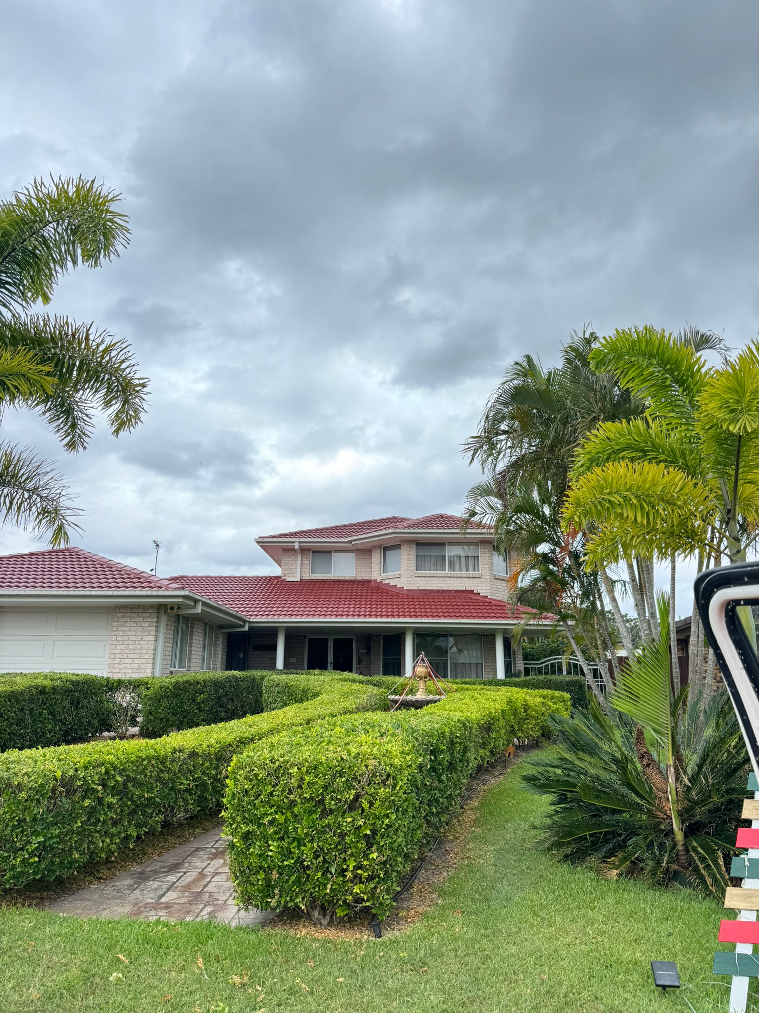 Picture of a completed job for a customer